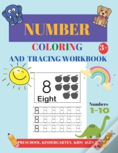 Number Coloring And Tracing Workbook