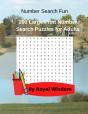 Number Search Fun: 200 Large Print Numbe - Preview