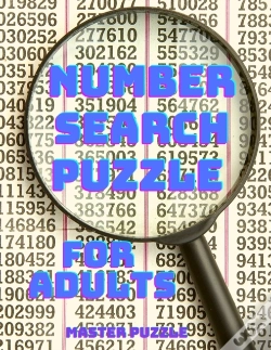Capa do artigo Number Search Puzzle Book For Adults