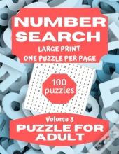 Number Search Puzzle For Adults