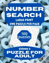 Number Search Puzzle For Adults
