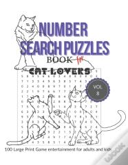 Number Search Puzzles Book For Cat Lover