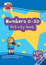 Numbers 0-20 Activity Book For Ages 4-5 (Reception)