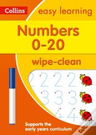 Numbers 0-20 Age 3-5 Wipe Clean Activity Book