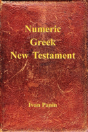 Numeric Greek New Testament - Preview