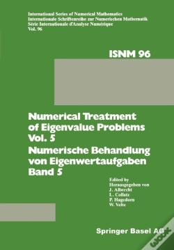 Capa do artigo Numerical Treatment Of Eigenvalue Problems Vol. 5 / Numerische Behandlung Von Eigenwertaufgaben Band 5
