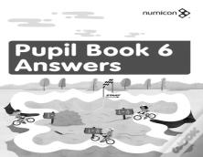 Numicon: Pupil Book 6: Answers