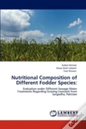 Nutritional Composition Of Different Fodder Species
