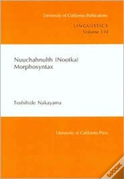 Capa do artigo Nuuchahnulth (Nootka) Morphosyntax