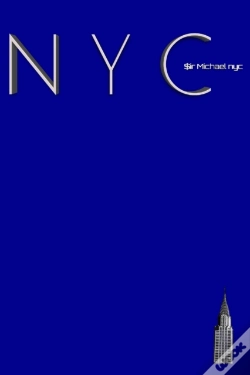 Capa do artigo Nyc Chrysler Building  Bright Blue Classic Grid Page Notepad  $Ir Michael Limited Edition