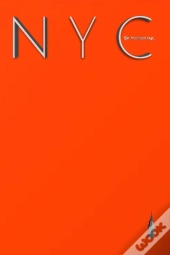 Nyc Chrysler Building Bright Orange Grid Style Page Notepad  $Ir Michael Limited Edition
