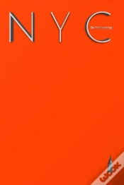Capa do artigo Nyc Chrysler Building Bright Orange Grid Style Page Notepad  $Ir Michael Limited Edition