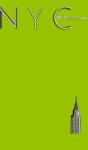 Nyc Chrysler Building Chartruce Grid Style Page Notepad Michael Limited Edition - Preview