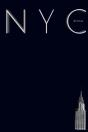 Nyc Chrysler  Building Midnight Black Grid Style Page Notepad $Ir Michael Limited Edition - Preview