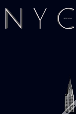 Capa do artigo Nyc Chrysler  Building Midnight Black Grid Style Page Notepad $Ir Michael Limited Edition