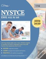 Nystce Esol 022 & 116 Cst Prep Study Guide 2019-2020
