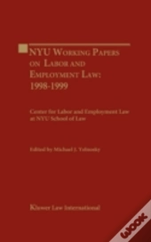 Nyu Working Essays On Labor And Employment  Law