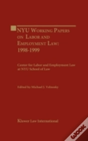 Capa do artigo Nyu Working Essays On Labor And Employment  Law