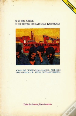 Capa do artigo O 25 de Abril e as Lutas Sociais nas Empresas - Volume I