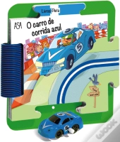 O Carro de Corrida Azul