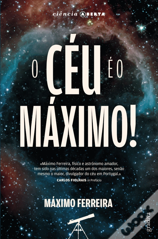 Capa do livro O Céu é o Máximo! de Máximo Ferreira