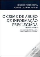 O Crime de Abuso de Informação Privilegiada