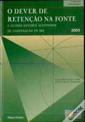 Capa do artigo O Dever de Retenção na Fonte