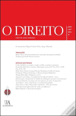 Capa do artigo O Direito - Ano 146.º - IV - 2014