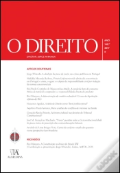 Capa do artigo O Direito - Ano 149º - II - 2017