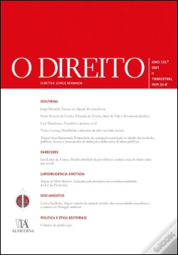 Capa do artigo O Direito - Ano 153º - II - 2021