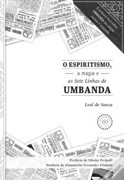 Capa do artigo O Espiritismo, A Magia E As Sete Linhas De Umbanda