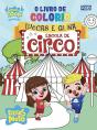 O Livro de Colorir Luccas e Gi na Escola de Circo - Preview