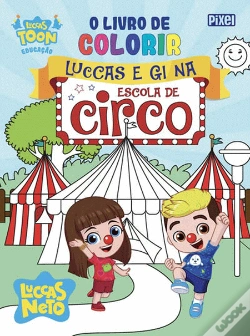 Capa do artigo O Livro de Colorir Luccas e Gi na Escola de Circo