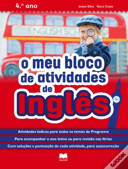 Capa do artigo O Meu Bloco Atividades de Inglês 4º ano