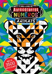 O Meu Livro de Autocolantes com Números - Animais