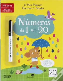 Capa do artigo O Meu Primeiro Escreve e Apaga - Números 1 a 20
