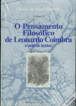 Capa do artigo O Pensamento Filosófico de Leonardo Coimbra e Outros Textos - Volume IV
