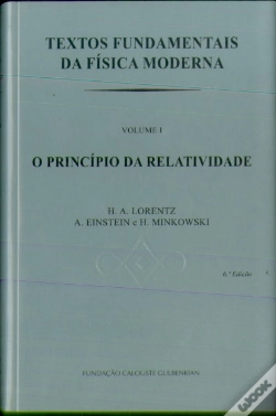 Capa do artigo O Princípio da Relatividade - I Volume
