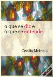Capa do artigo O que se Diz e o que se Entende