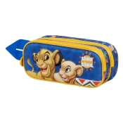 Capa do artigo O Rei Leão Nala Estojo Duplo 3D, Azul