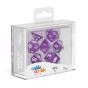 Oakie Doakie Dice RPG Set Speckled - Purple - Preview
