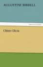 Obiter Dicta - Preview