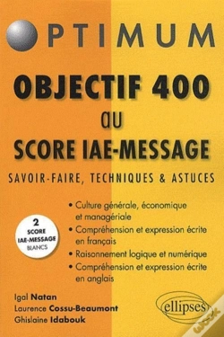 Capa do artigo Objectif 400 Aux Tests Score Iae Message