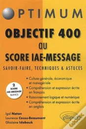 Capa do artigo Objectif 400 Aux Tests Score Iae Message