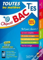 Objectif Bac 2019 Toutes Les Matieres Tle Es
