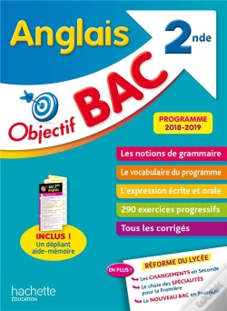Capa do artigo Objectif Bac Anglais 2nde