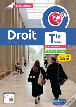 Capa do artigo Objectif Bac : Droit ; Terminale Stmg ; Détachable (Édition 2026)