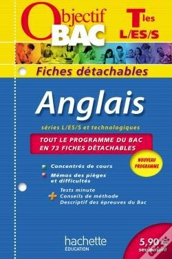 Capa do artigo Objectif Bac - Fiches Detachables - Anglais Terminales L, Es, S