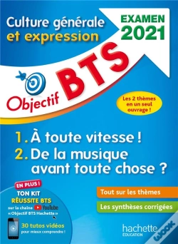 Capa do artigo Objectif Bts ; Culture Générale Et Expression (Édition 2021)