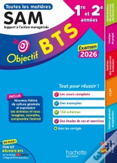 Objectif Bts : Toutes Les Matières ; Bts Sam, 1re Et 2e Années (Édition 2026)
